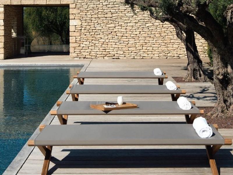 Ethimo Складной акриловый садовый шезлонг Elìt ELIT sun-id-1460250 - Вид №1