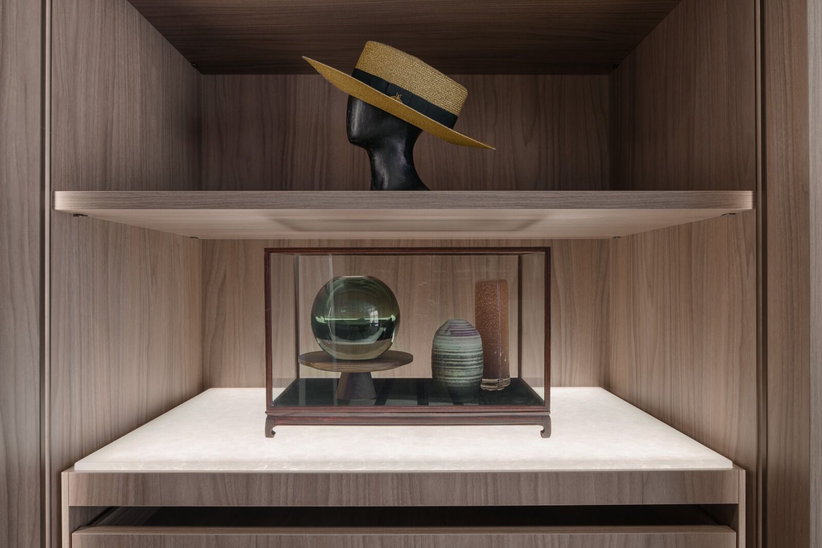 Модульная гардеробная со встроенным освещением Kolenik ARCH-00145420 - Вид №15