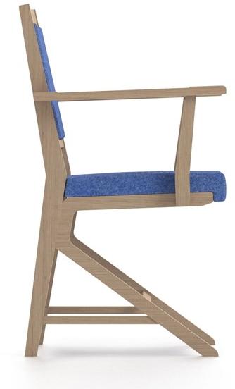 PIAVAL Стул из ткани с подлокотниками Swing | health & care 32-63/6 - Вид №2