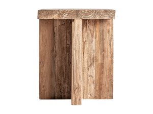 Деревянный квадратный журнальный столик