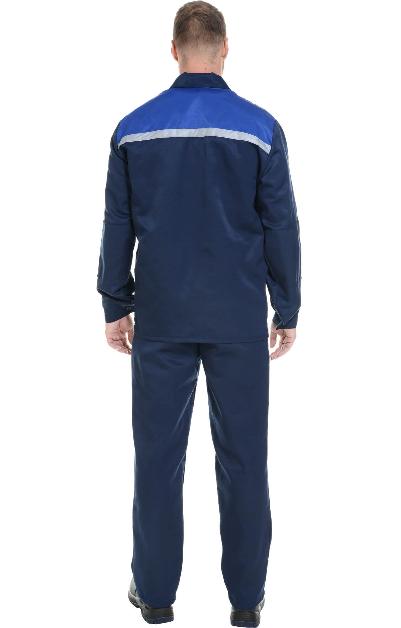 63023 Костюм Строителя темно-синий василек  Летняя спецодежда  размер 48-50/170-176  - Вид №10