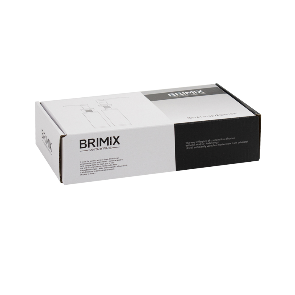 GFmark - Дозатор жидкого мыла, врезной, под раковину, хромированный, 250 мл, из нержавеющей стали, код: 627  - Вид №1