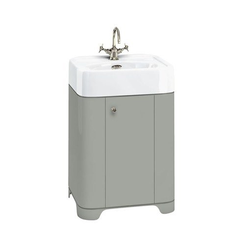 Раковина 600мм с тумбой, цвет темно - оливковый Arcade Burlington ARC600 1TH, ARC9M - Вид №1