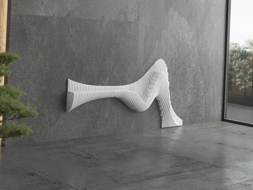 Параметрическая стеновая панель MYWOODREAM OSCILLO ARCH-00059903 - Вид №1