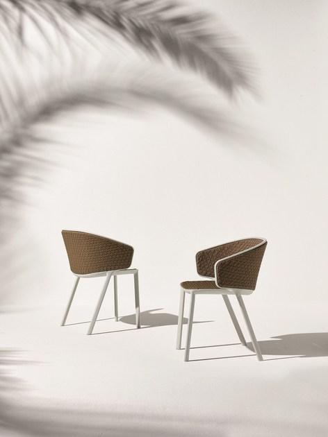 Ethimo Штабелируемый садовый стул Pluvia Pvpdimnw0 - Вид №16