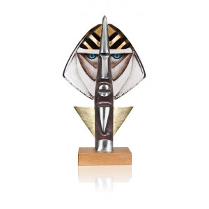 68161 Скульптура "Легионер", золотая/чёрная, 500 мм Maleras