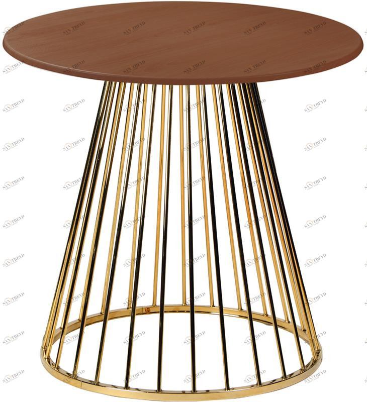 30817 Стол Twister Gold r80 nut R-HOME 980402 + 170502nut