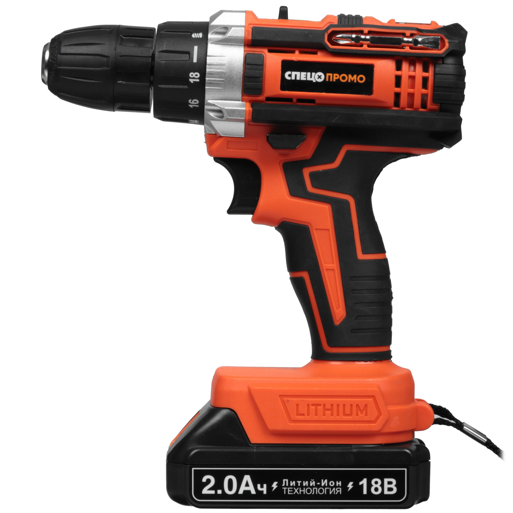 Дрель-шуруповерт СПЕЦ ПРОМО БДА-18-П 5631191 STDN-0029032 - Вид №1