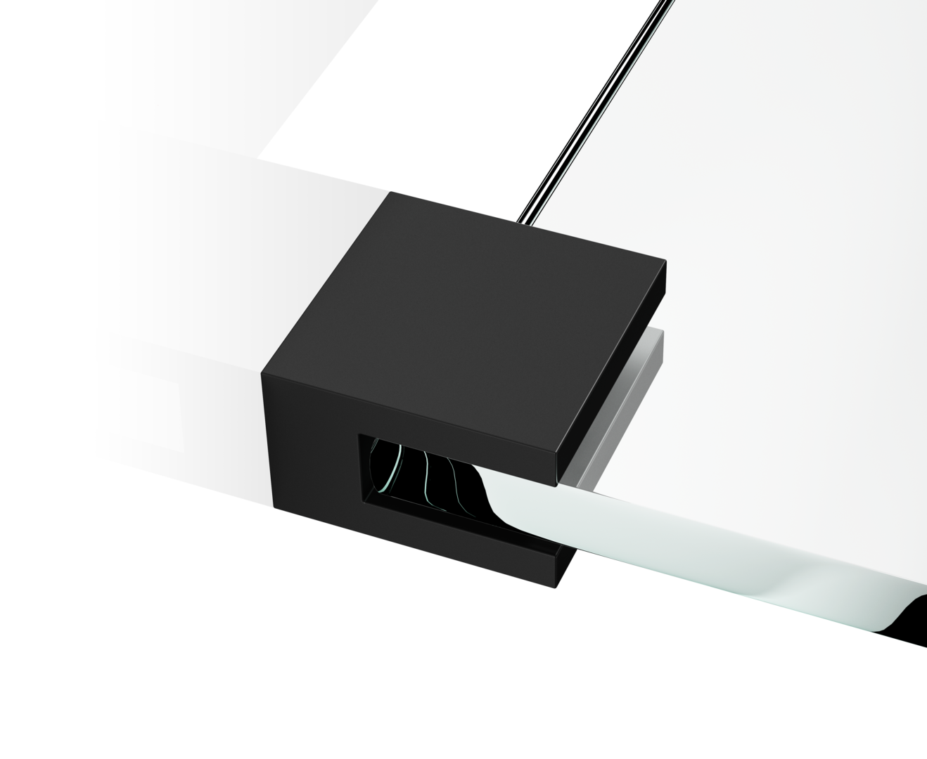 ДЕРЖАТЕЛИ ДЛЯ СТЕКЛЯННОЙ ПОЛКИ CO GKH DECOR WALTHER Хром 561200 CORNER - Вид №2