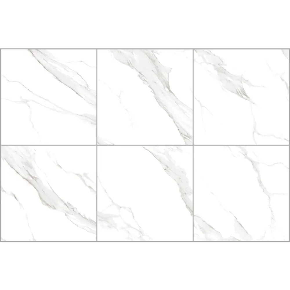 Керамогранит Concor Satvario Calacatta — мраморная элегантность 60×60 см 89386041 STLM-1392827 - Вид №2