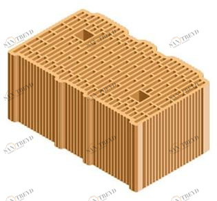 T2D Кирпичный блок Ecopor® ssc 441