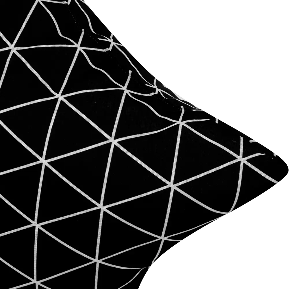 Подушка «Треугольники», 40х40 см, цвет коричневый SEASONS STLM-2072058 - Вид №2