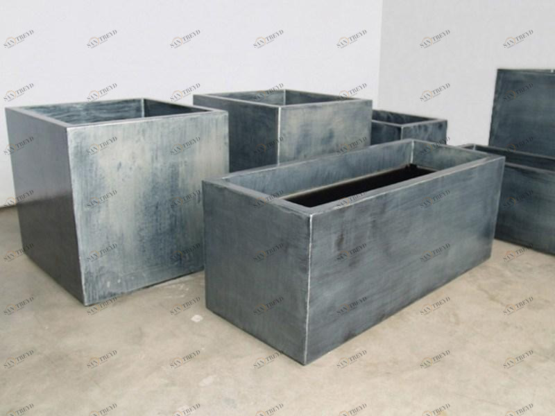 IMAGE'IN Сеялка из фиброцемента с эффектом гальваники sun-id-1487348