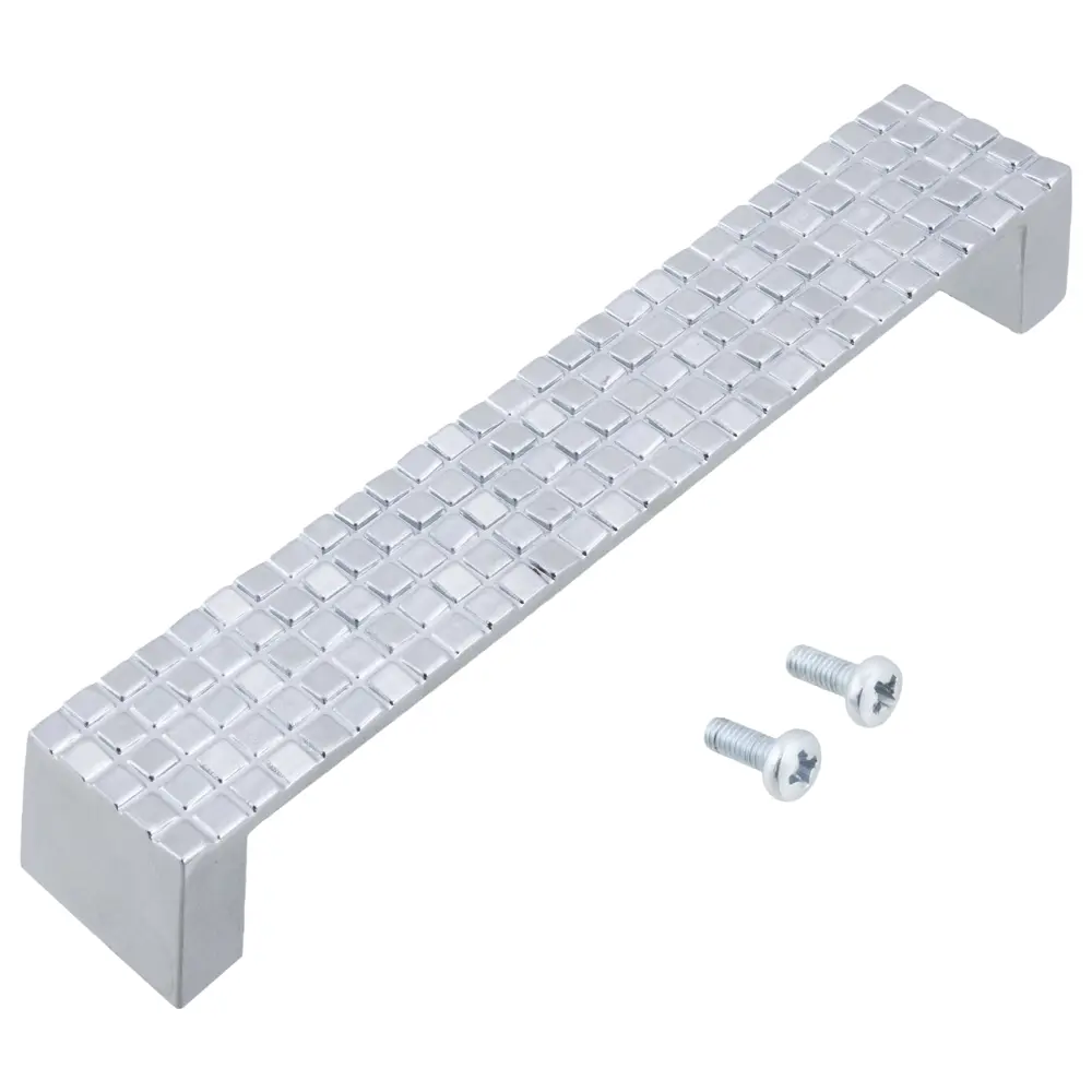 Мебельная ручка-скоба Jet 147 96 мм ЦАМ хром STLM-2191999 - Вид №1