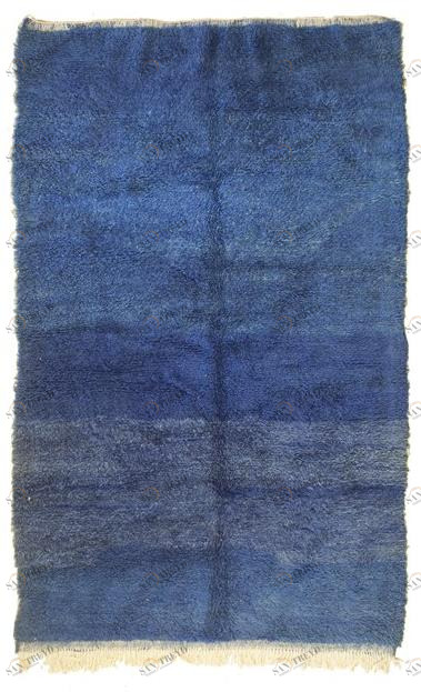 AFOLKI Прямоугольный шерстяной коврик с длинным ворсом Ouedzem Taa1242be