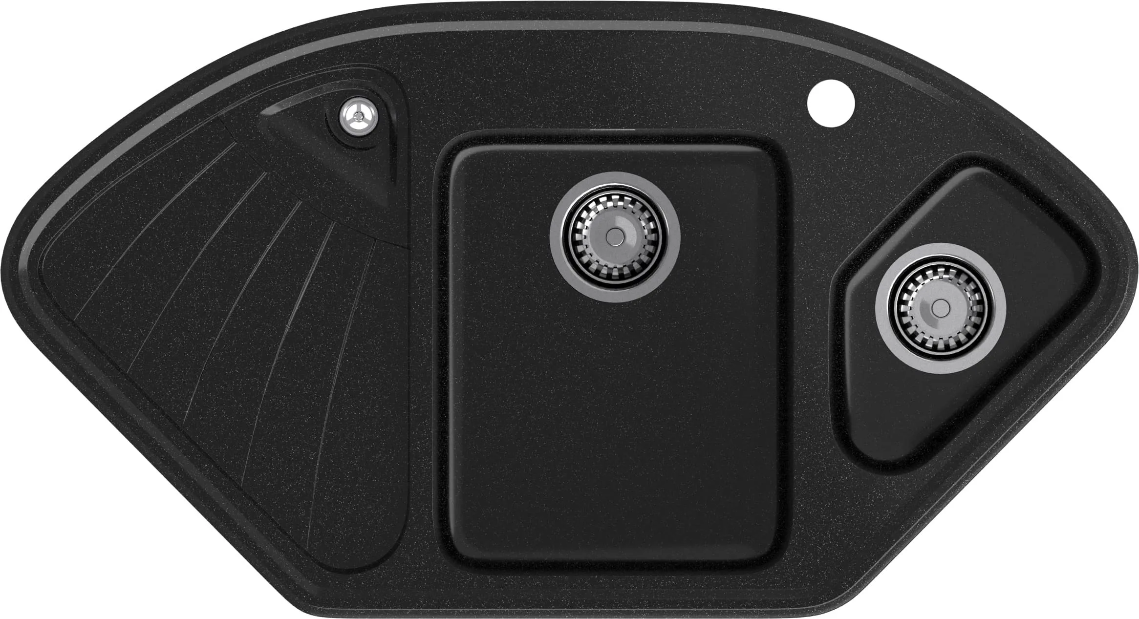 Кухонная мойка Искусственный камень CORNER S02 GranFest C-1040E-S02