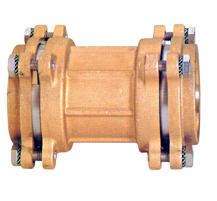 GENEBRE 0020 08 Двойной соединитель с прямой муфтой  - Вид №1