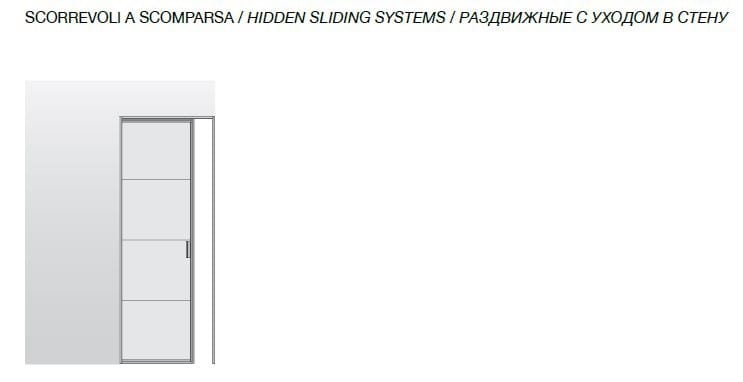 Тканые стеклянные раздвижные двери Longhi Aluminiun Chic-Doors ARCH-00122604 - Вид №17