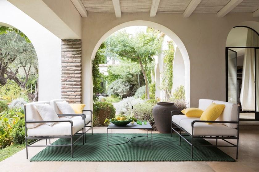 Unopiù Садовый диван из оцинкованного железа и акриловой ткани Toscana Todi - Вид №3