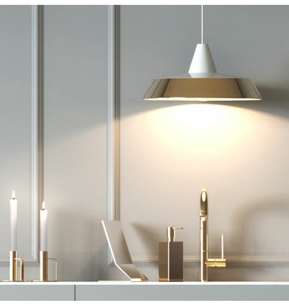 FROST Зеркало 4122, стол » золото Нержавеющая сталь Золото U4122-GO  - Вид №6