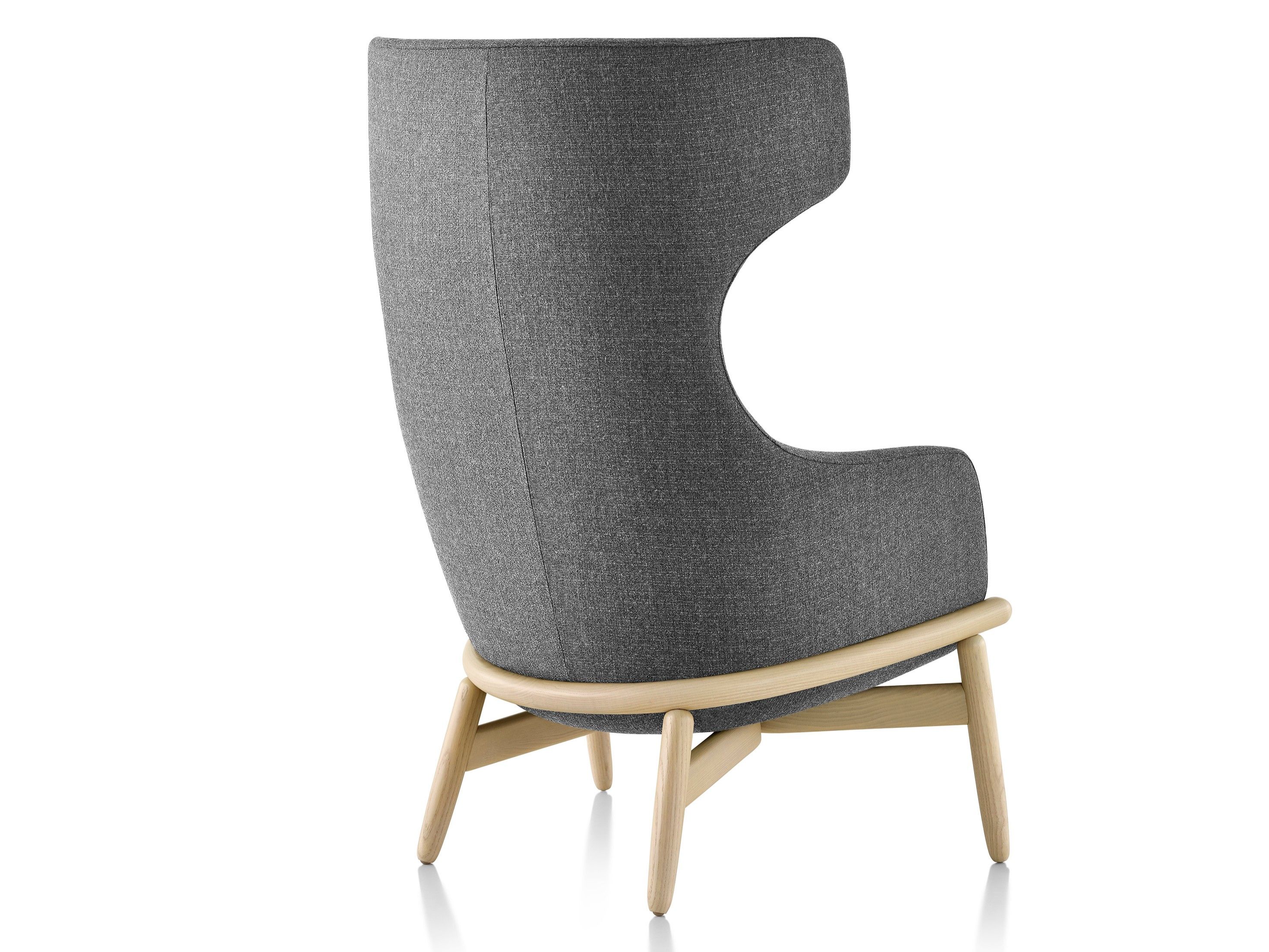 Кресло bergère из ткани с высокой спинкой Herman Miller Reframe ARCH-00115309 - Вид №3