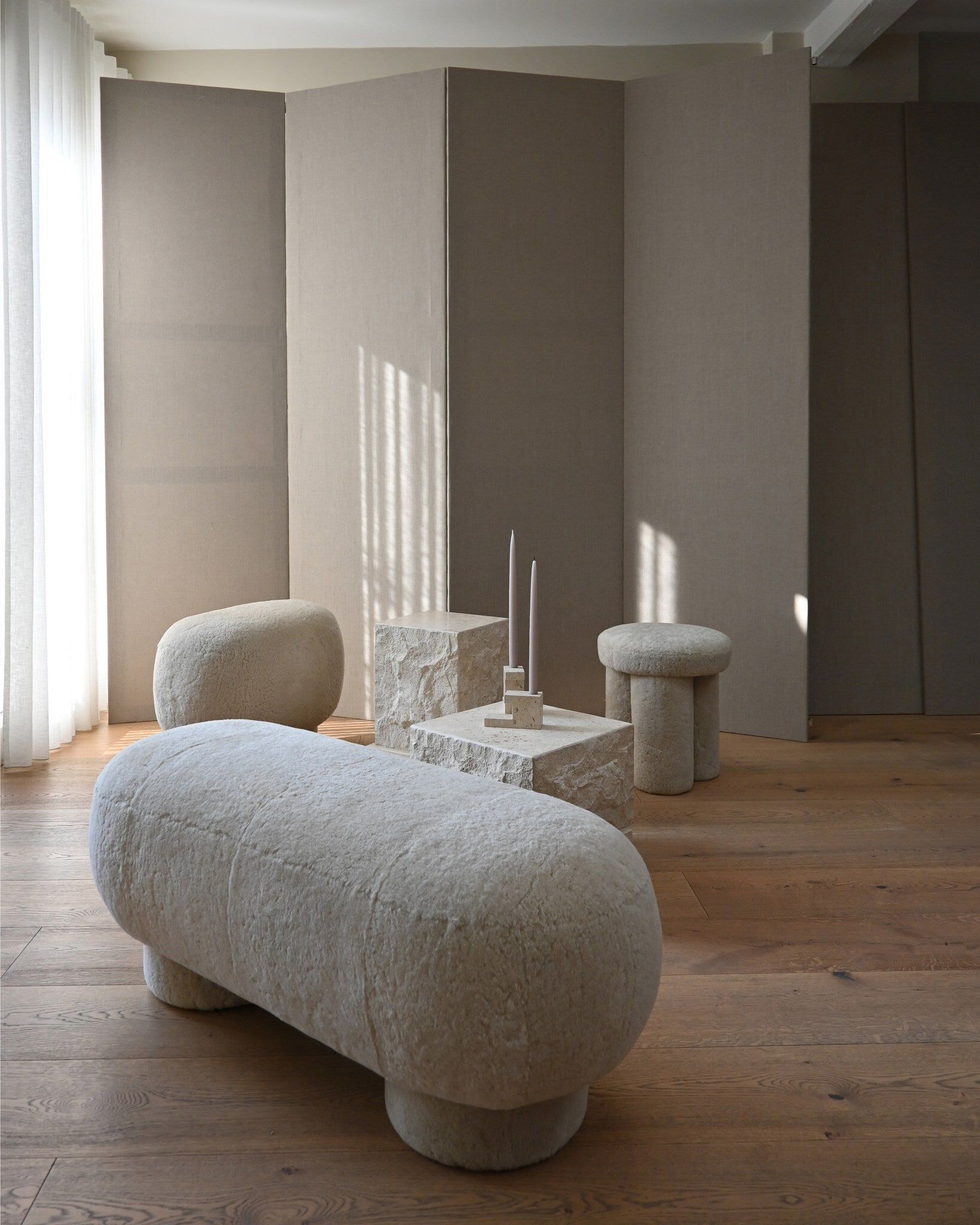 Скамейка из овчины 101 Copenhagen Big Foot ARCH-00105772 - Вид №2