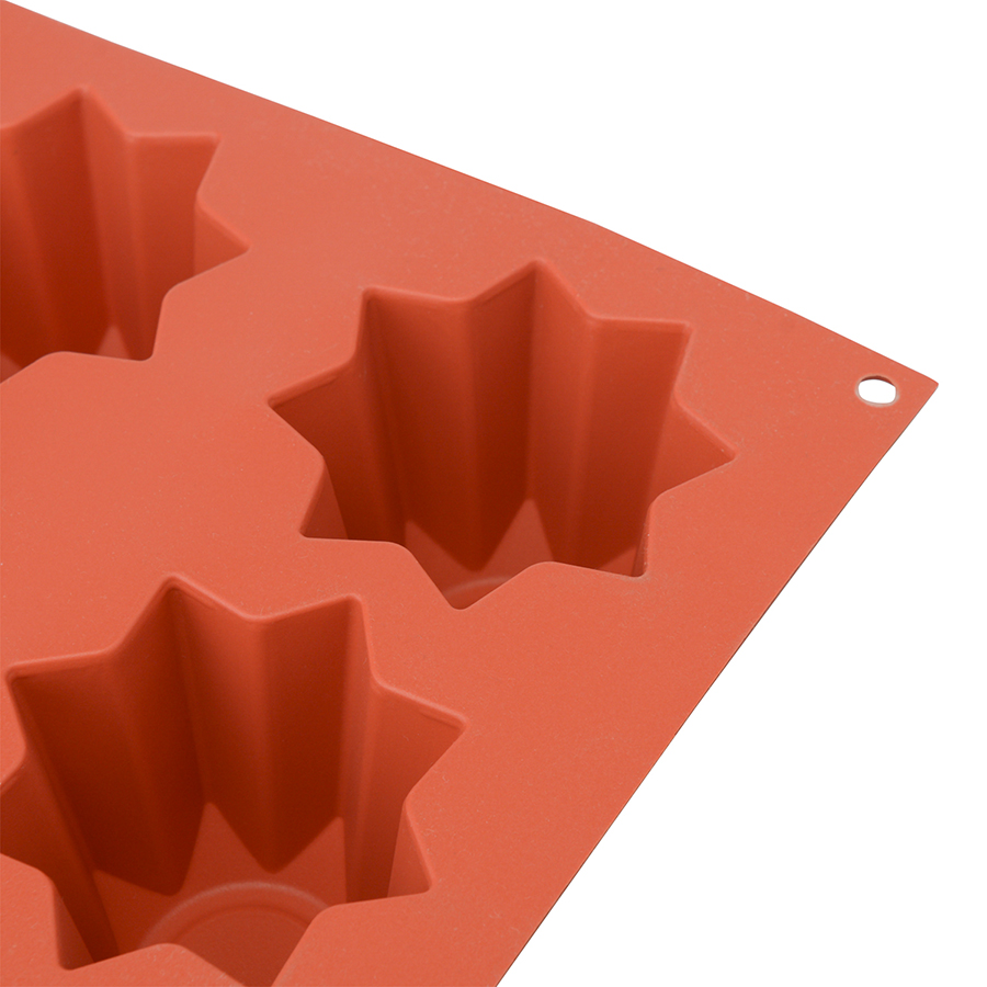 26.100.63.0065 Форма для приготовления пирожных mini pandoro силиконовая Silikomart  - Вид №3