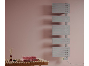 Настенный стальной электрический радиатор для ванной комнаты