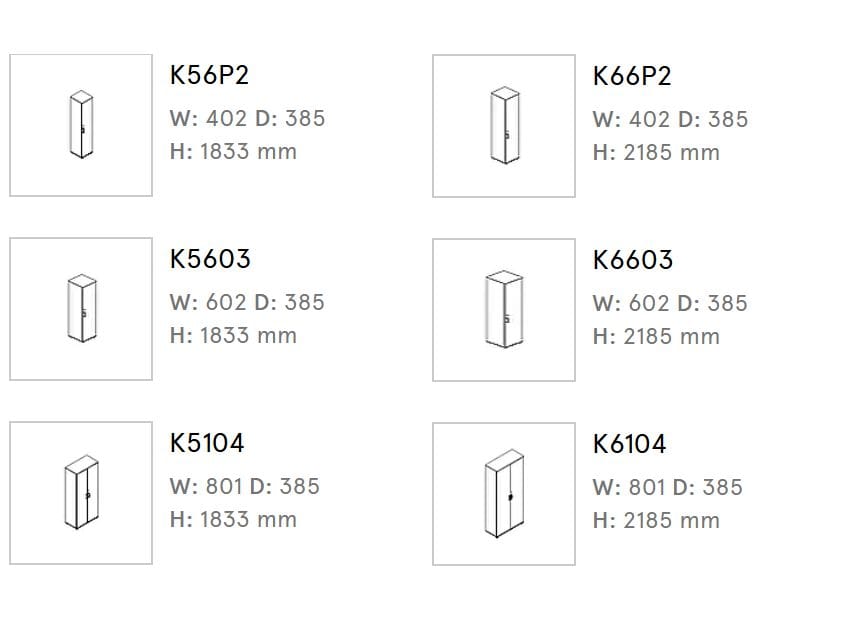 Офисная мебель с распашными дверями MDD Basic ARCH-00034595 - Вид №4