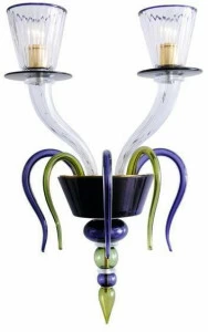 Veronese Настенный светильник из муранского стекла Caigo 2