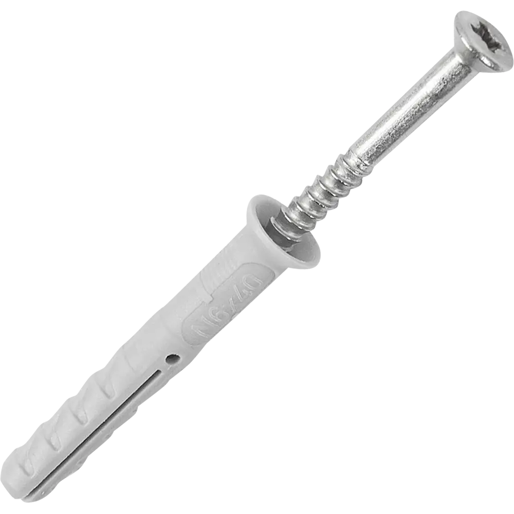 Дюбель-гвоздь потайной Fischer нейлон 6x40 мм 50 шт. 83963338 STLM-2110958 