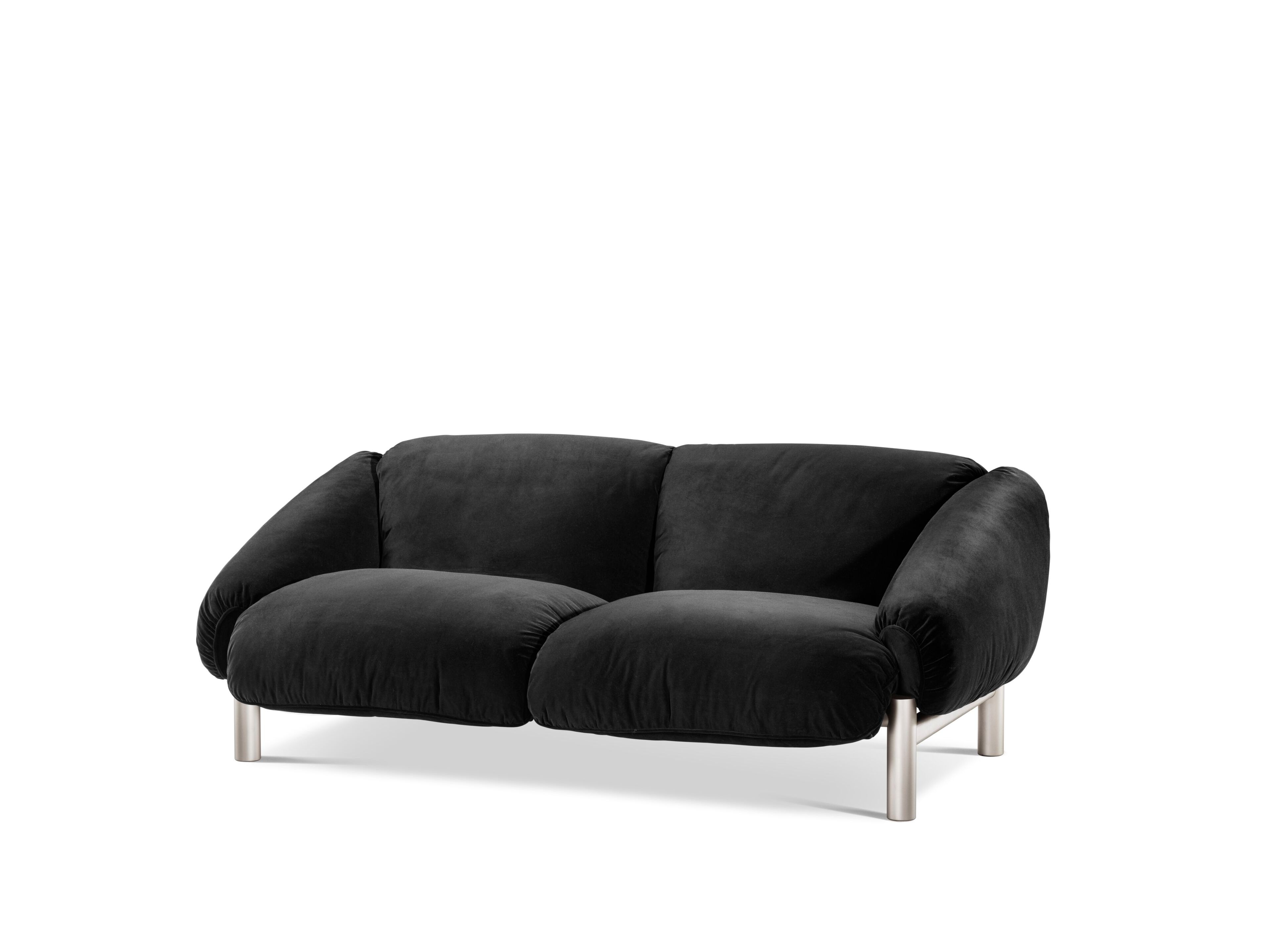 2-местный бархатный диван GHIDINI1961 Flo ARCH-00127712