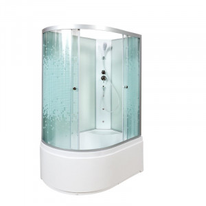 B90 BLACK Душевая кабина DETO Серия B