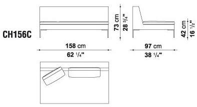 B&B Italia Модульный угловой диван из ткани Charles sun-id-1494315 - Вид №6