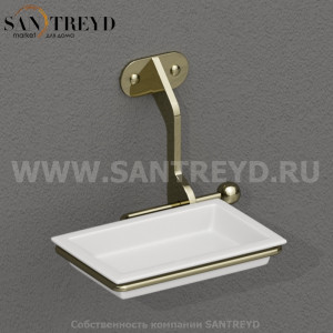 740991 Мыльница, цвет Золотистый Kerasan ACCESSORIES Италия