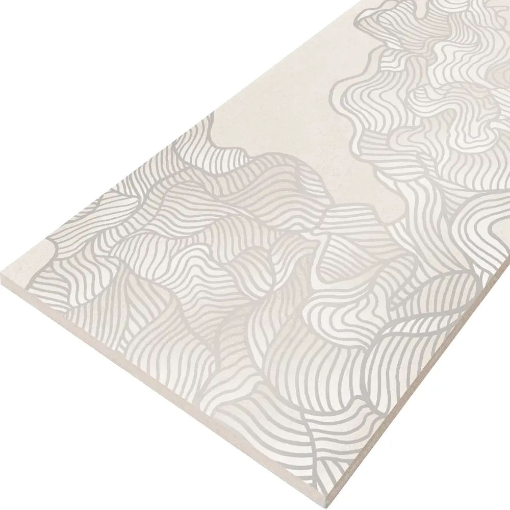 Декор настенный LB Ceramics Юген 20x60 см матовый цвет бежевый с рисунком STLM-2168422 - Вид №1