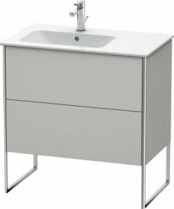 XS445000707 Тумбочка напольная XSquare #XS4450 810 x 478 мм Бетонно-серый матовый декор