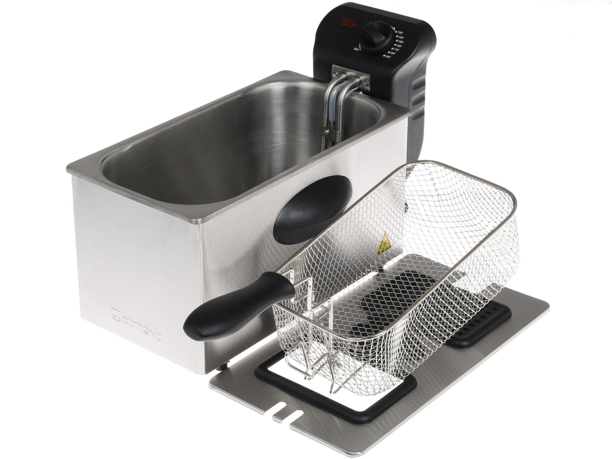 1122173 Фритюрница Clatronic FR 3587 серебристый STDN-0123512 - Вид №4