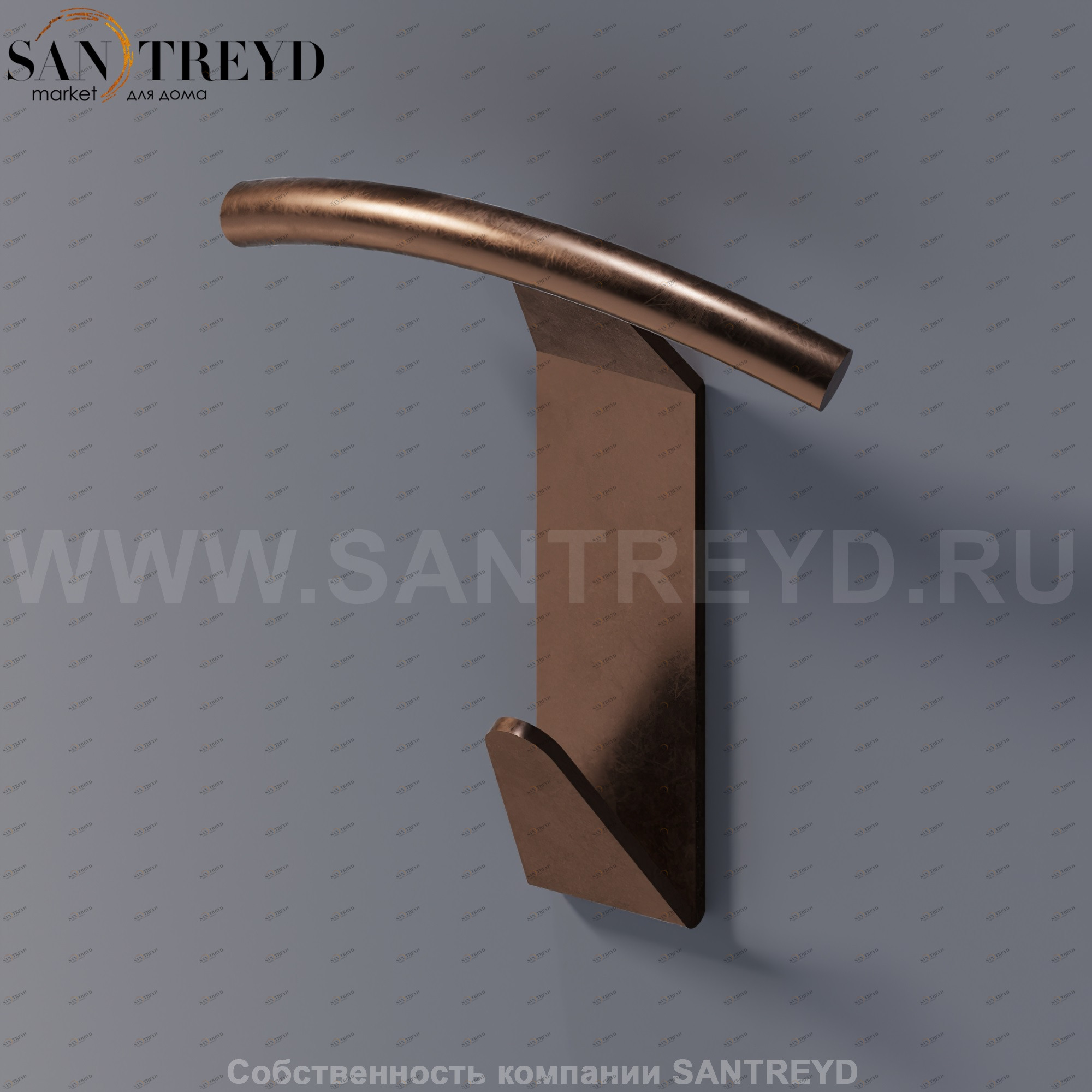 Agape MEMORY Крючок для одежды темный бронзовый AMEM864BR