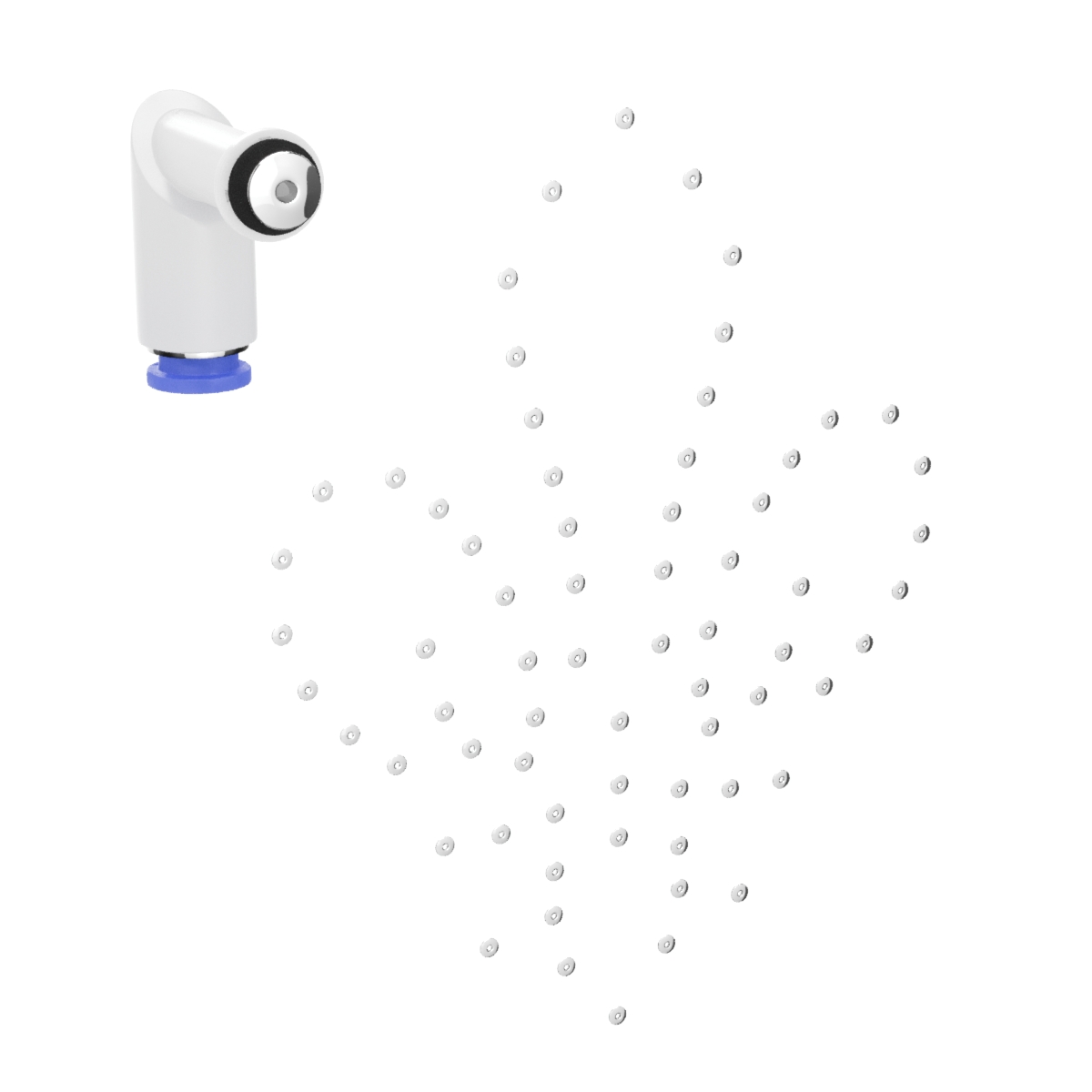 У20946 Лилия Nano 69 см цвет Хромированный 1 Marka Россия 