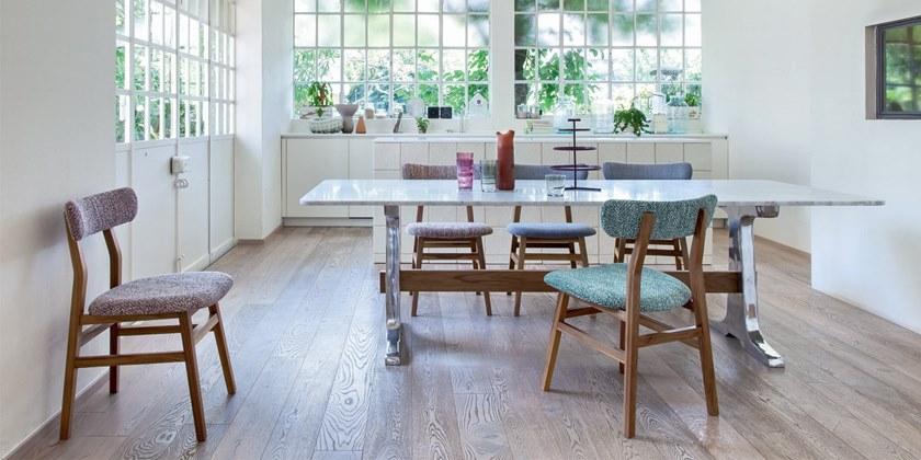 Gervasoni Стул из мягкой ткани Brick sun-id-1507448 - Вид №10