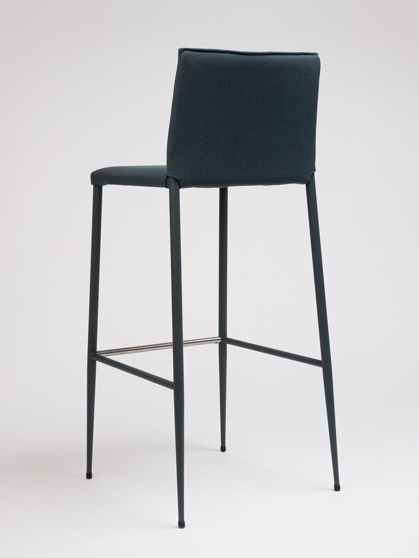 ONDARRETA Высокий табурет из ткани со спинкой Moka sun-id-1458072 - Вид №1