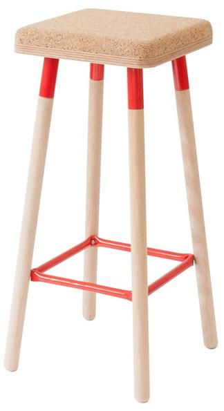 Askia Табурет из пробки с подставкой для ног Marco sun-id-1481458 - Вид №12