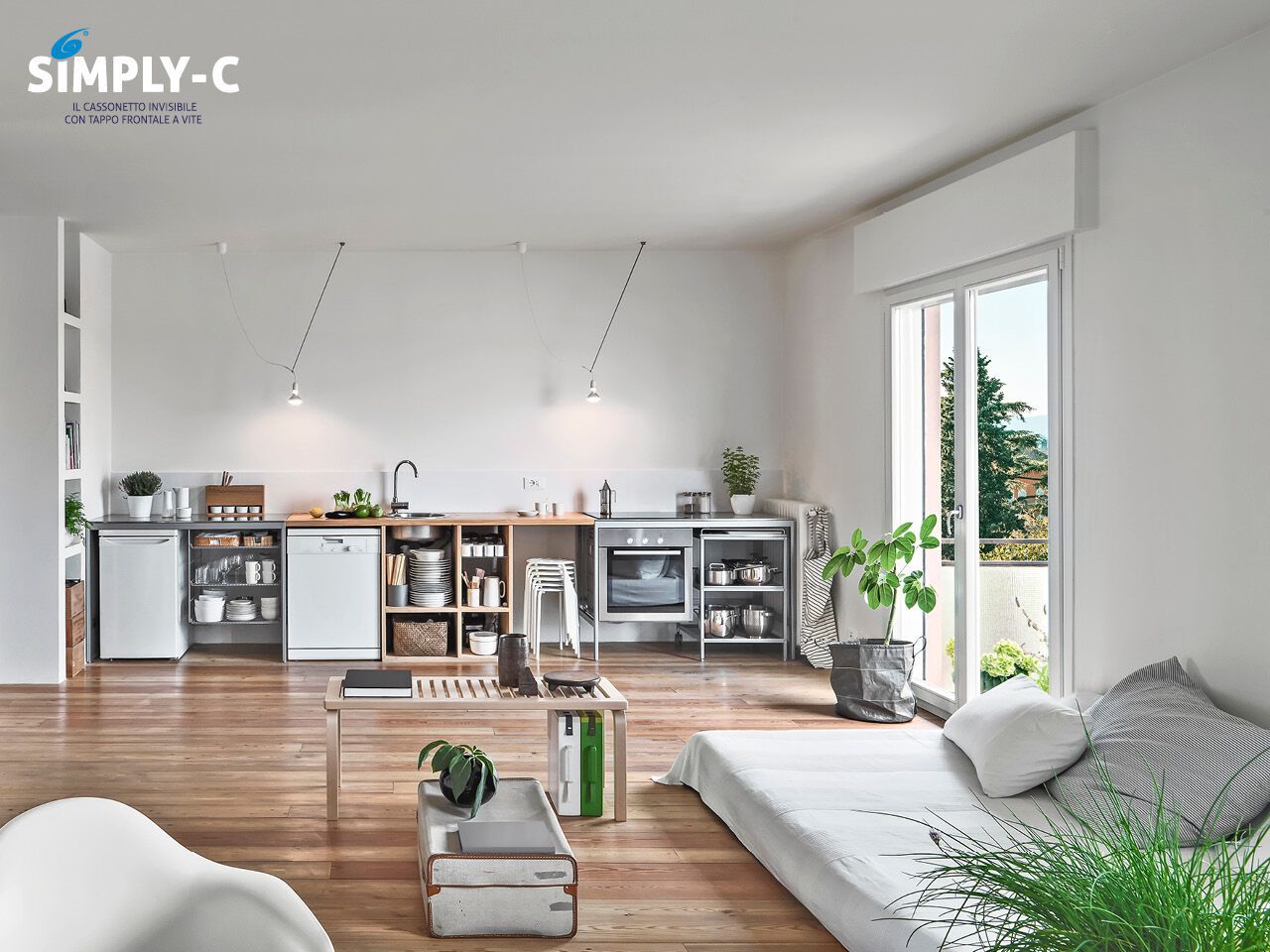 Сборный мусорный контейнер для рольставней Sei System SIMPLY C ARCH-00135578 - Вид №1