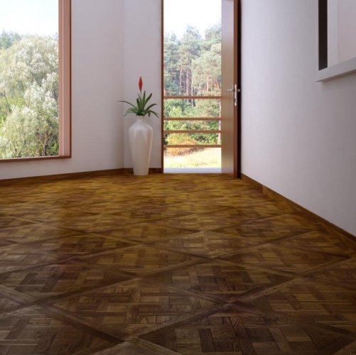 Модульный паркет Marco Ferutti Versailles Versailles Кембридж Дуб с брашью (Текстурированная) 600х600 мм 2600600017 - Вид №3