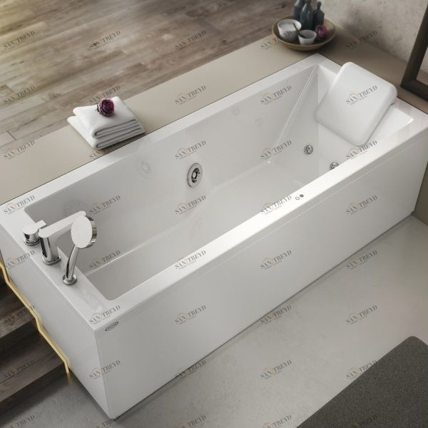 Ванна с гидромассажем "Rainbow" Energy 170 угловая 9l43-777A Dx Jacuzzi 9L43777ADX