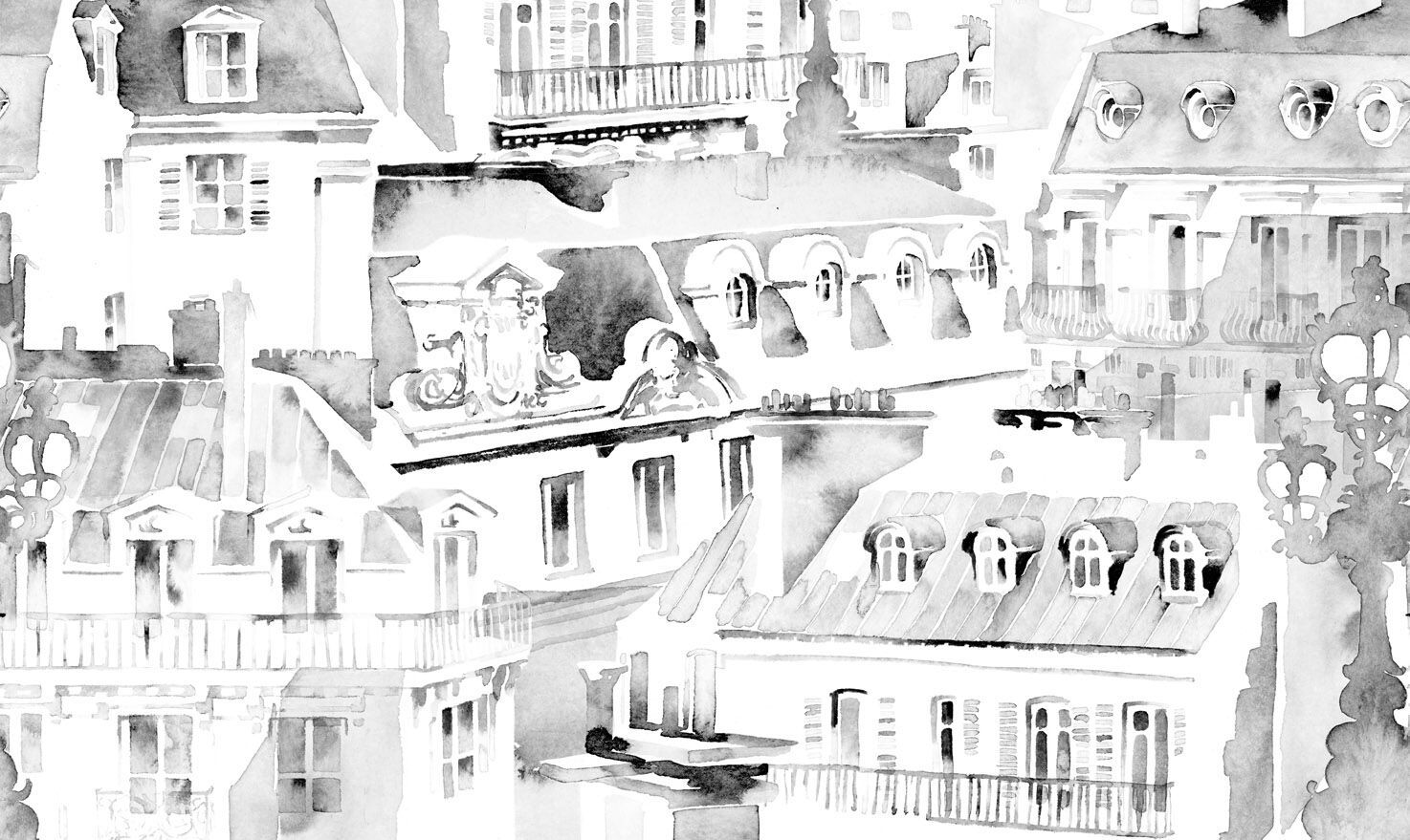 Обои с рисунком Jannelli&Volpi TETTI PARIGI ARCH-00067706 - Вид №3