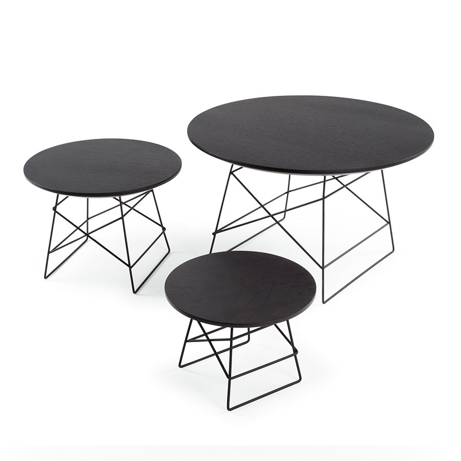 Столик Grids D35 чёрный Innovation Living 95760230206411 - Вид №1