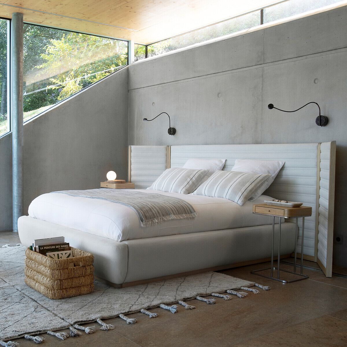 Мягкая ткань изголовье для двуспальной кровати AMPM PERSIANA ARCH-00012411 - Вид №2