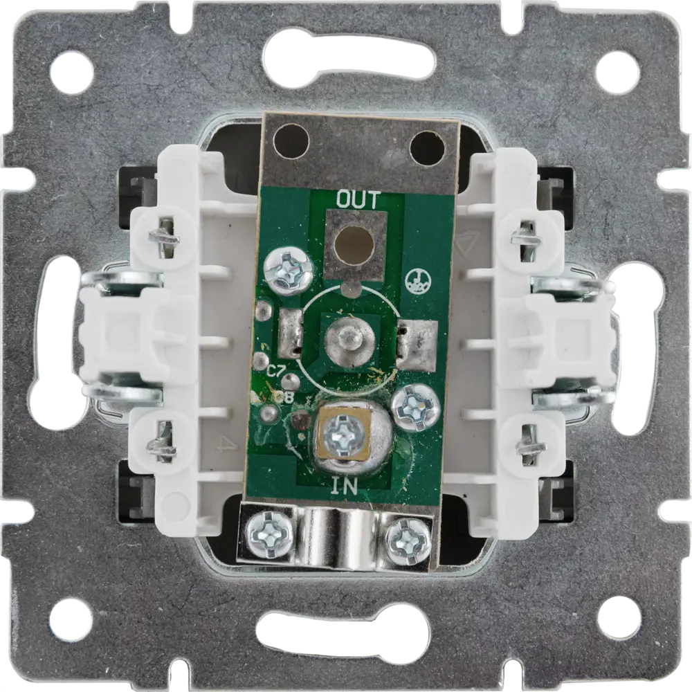 ТВ-розетка оконечная встраиваемая Lexman Виктория шлейфцвет чёрный бархат матовый 82557981 STLM-2048093 - Вид №4